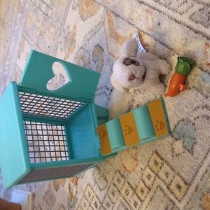 American Girl Doll Rabbit Hutch Set